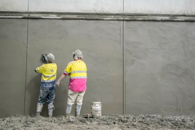 Concrete Work at Elwood, Melbourne — photograph 1